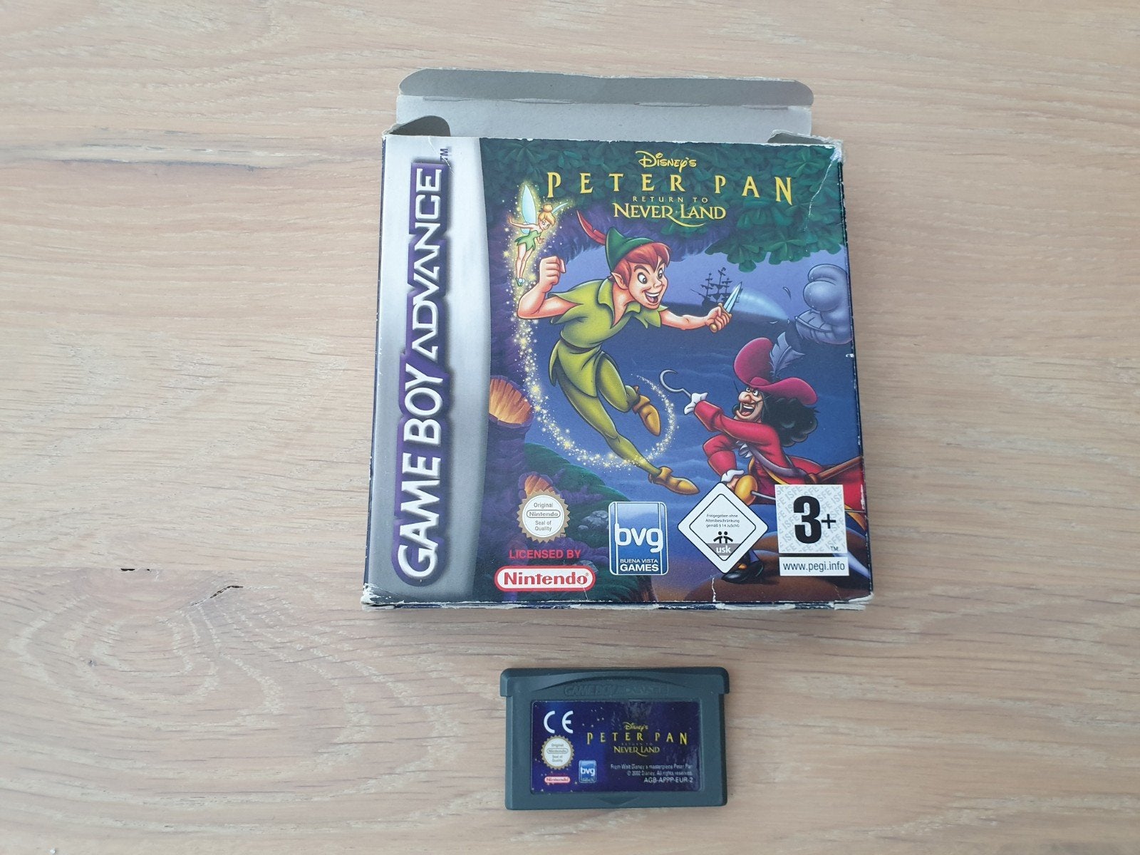 Disney's Peter Pan: Return to Never Land (Game Boy Advance), 1 speler, Ophalen of Verzenden, Zo goed als nieuw, Vanaf 3 jaar