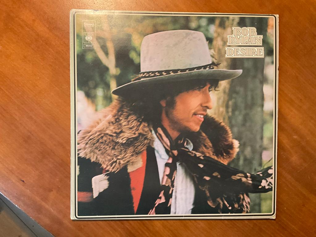 LP Bob Dylan , Desire, gaaf, Cd's en Dvd's, Vinyl | Pop, Ophalen of Verzenden, Zo goed als nieuw