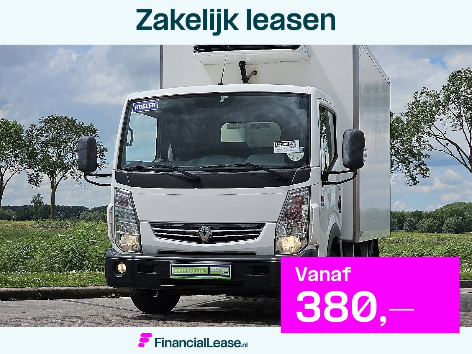 RENAULT MAXITY 2.5 carrier koelwagen, Euro 5, 136 pk, Gebruikt, Renault