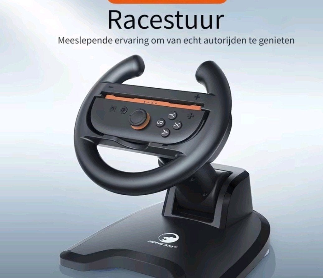 Nintendo Switch Race Stuur -, Spelcomputers en Games, Spelcomputers | Nintendo Switch, Ophalen of Verzenden, Zo goed als nieuw