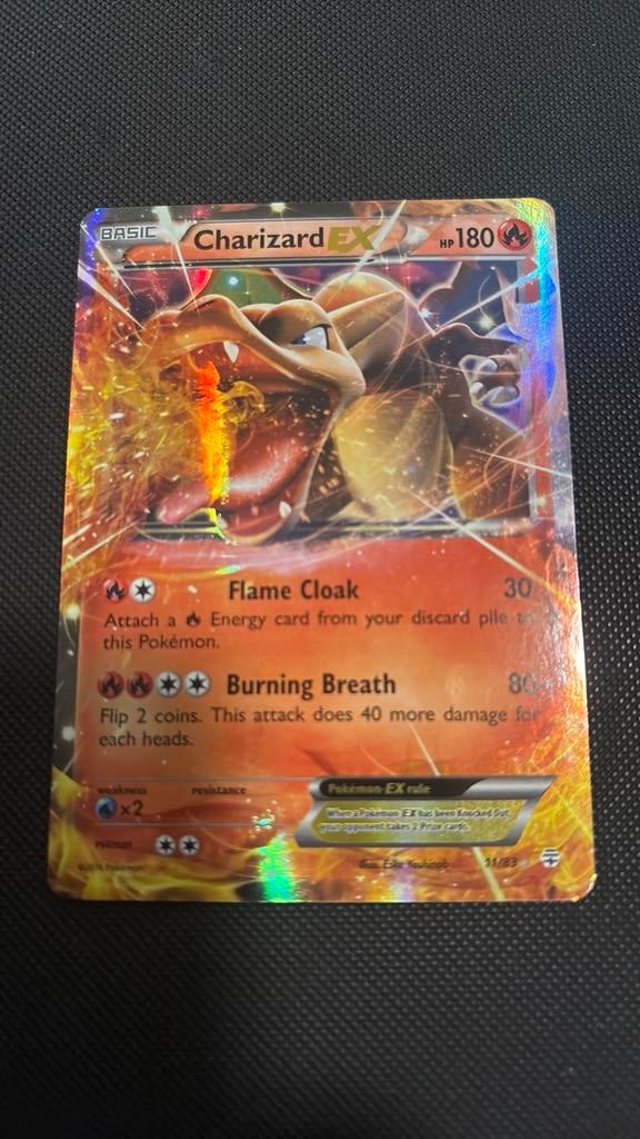 Charizard ex, Ophalen, Zo goed als nieuw