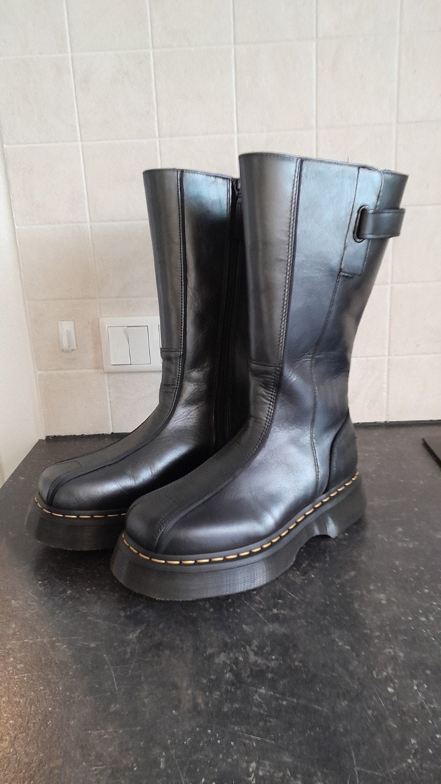 Dr. Martens Buzz Hi Laarzen - Maat 40, Kleding | Dames, Schoenen, Nieuw, Zwart, Ophalen of Verzenden