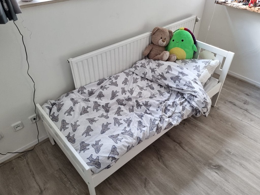 Peuterbed, Ophalen, Gebruikt, 70 tot 85 cm, 140 tot 160 cm