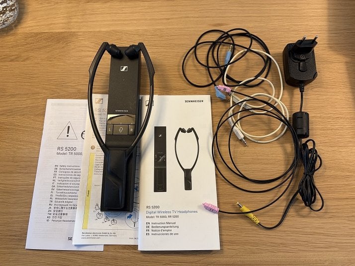 Sennheiser RS-5200 draadloos luistersysteem als nieuw