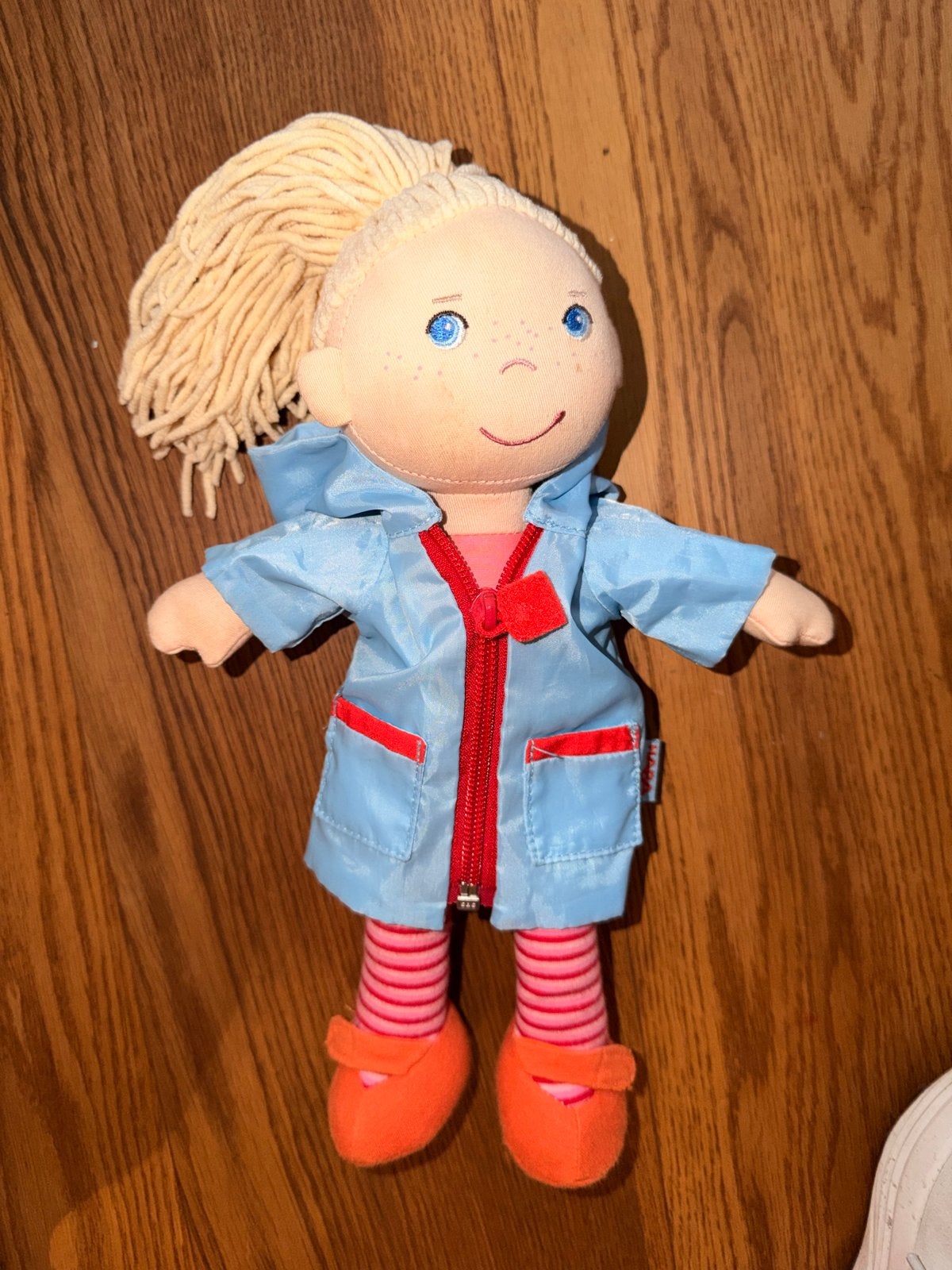 Haba lappenpop Annelie 30cm, Kinderen en Baby's, Speelgoed | Poppen, Ophalen of Verzenden, Gebruikt, Overige typen
