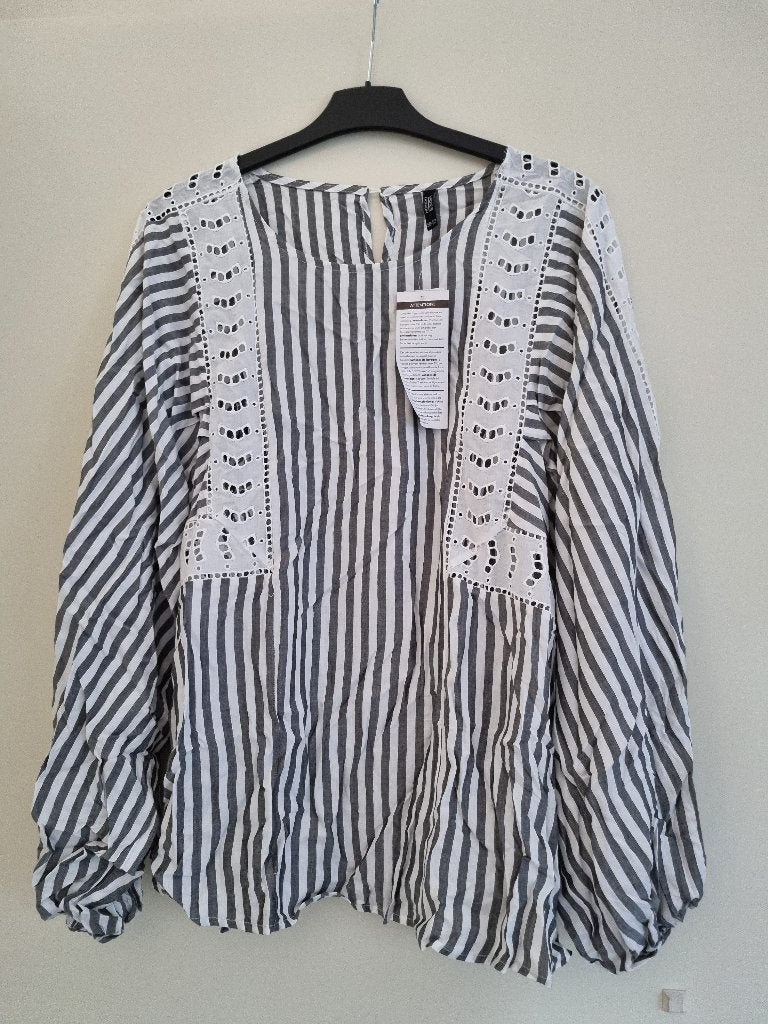 Blouse voor dames -- maat 50 / 52 -- Ladies Fashion (nieuw!), Kleding | Dames, Grote Maten, Blouse of Tuniek, Nieuw, Grijs, Ladies Fashion