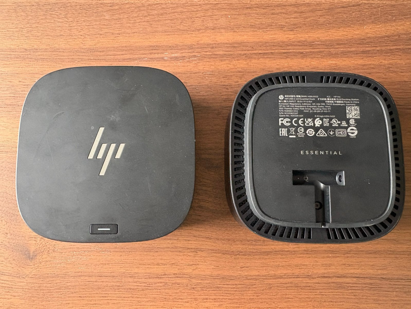 2 stuks HP USB-C G5 Essential Dock - Docking Station, Ophalen of Verzenden, Gebruikt