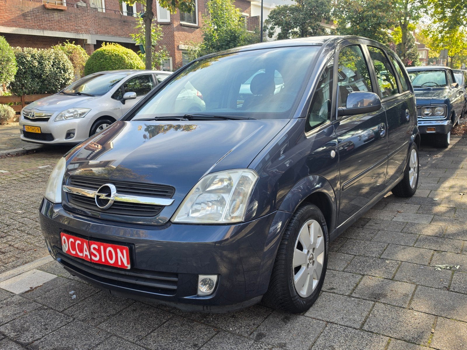 Opel Meriva 1.6 16V - NWE APK - Keurig exemplaar! - Airco, Voorwielaandrijving, Stof, Zwart, 4 cilinders