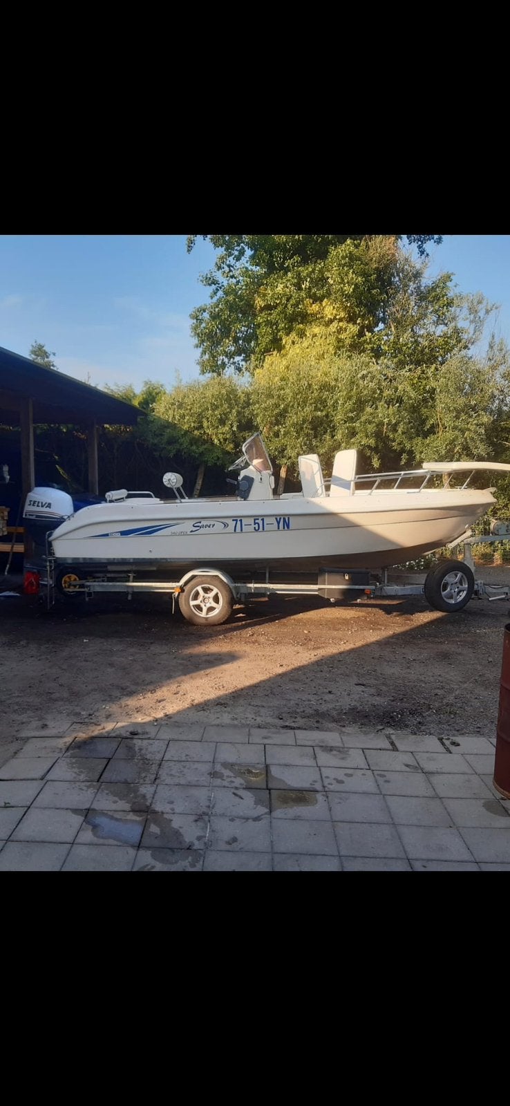 Mooie saver 5400 met betrouwbare zuinige selva motor 50 pk, Watersport en Boten, Overige merken, 5 m, Zo goed als nieuw, 2 m