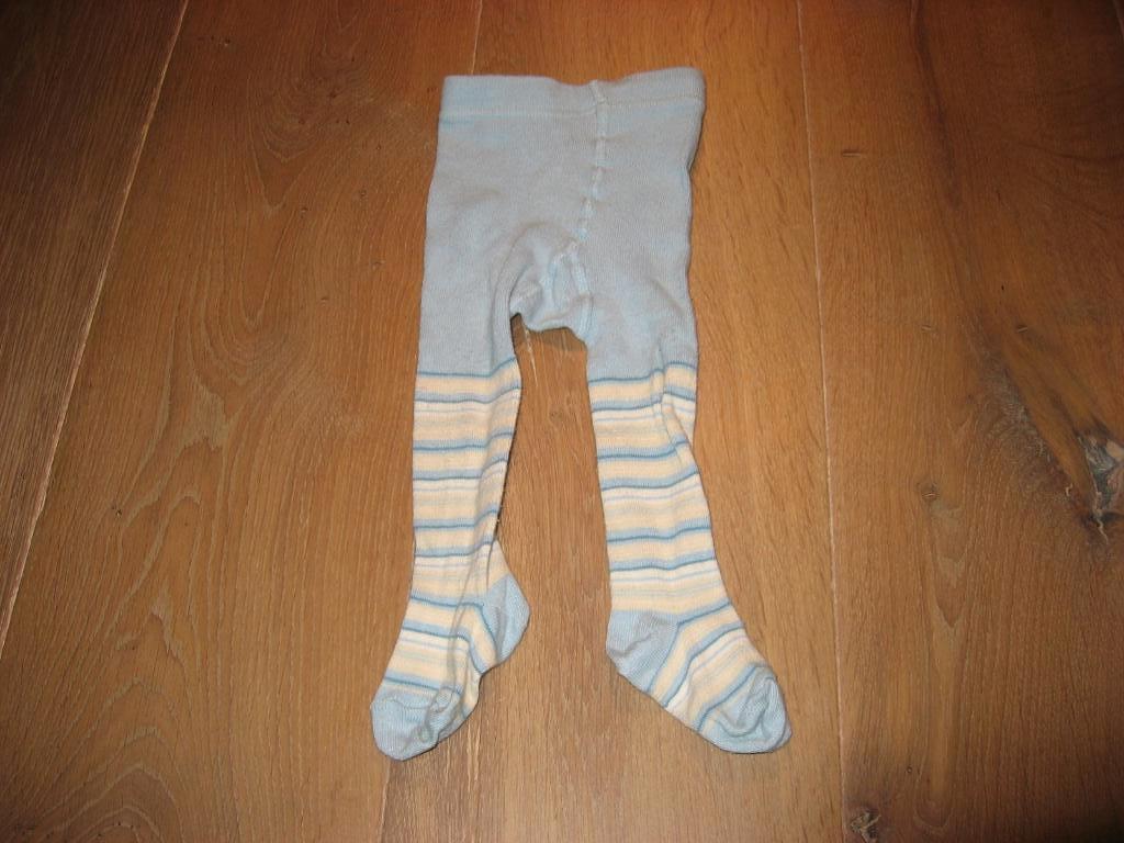 lichtblauw / creme gestreepte maillot maat 62/68, Verzenden, Zo goed als nieuw, Meisje, Overige typen