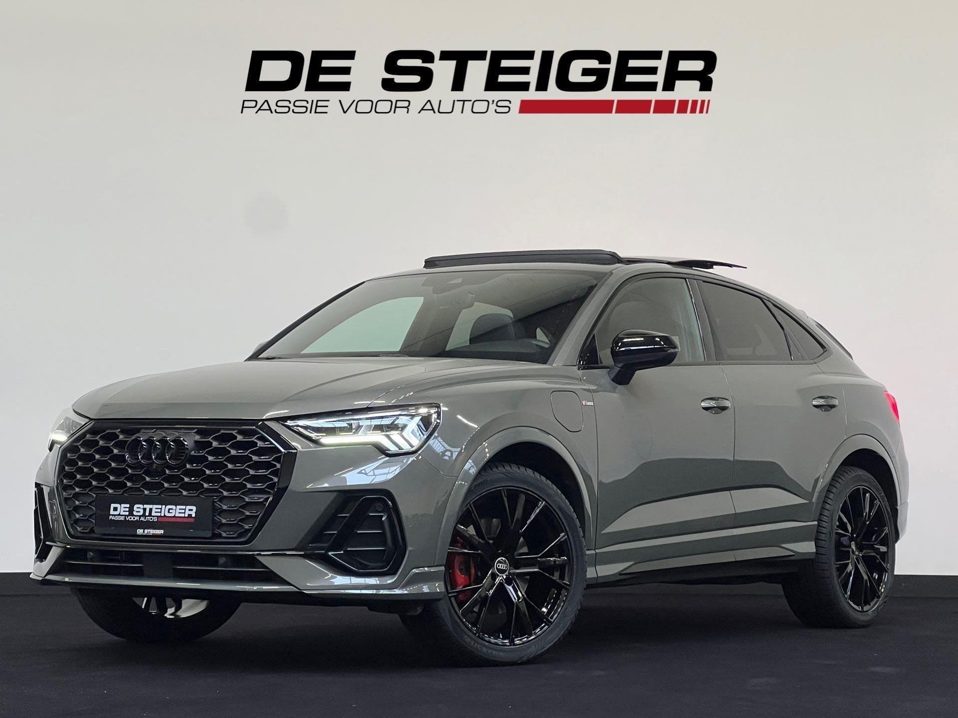 Audi Q3 Sportback 45 TFSI e S Line ACC Pano Sfeer 360 Keyles, Auto's, Dealer onderhouden, Gebruikt, Met garantie (alle), Hybride Elektrisch/Benzine