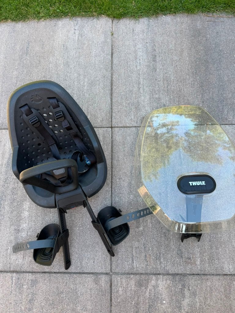 Thule Yepp 2 Mini met windscherm, Ophalen, 0 t/m 18 kg, Voorzitje, Thule