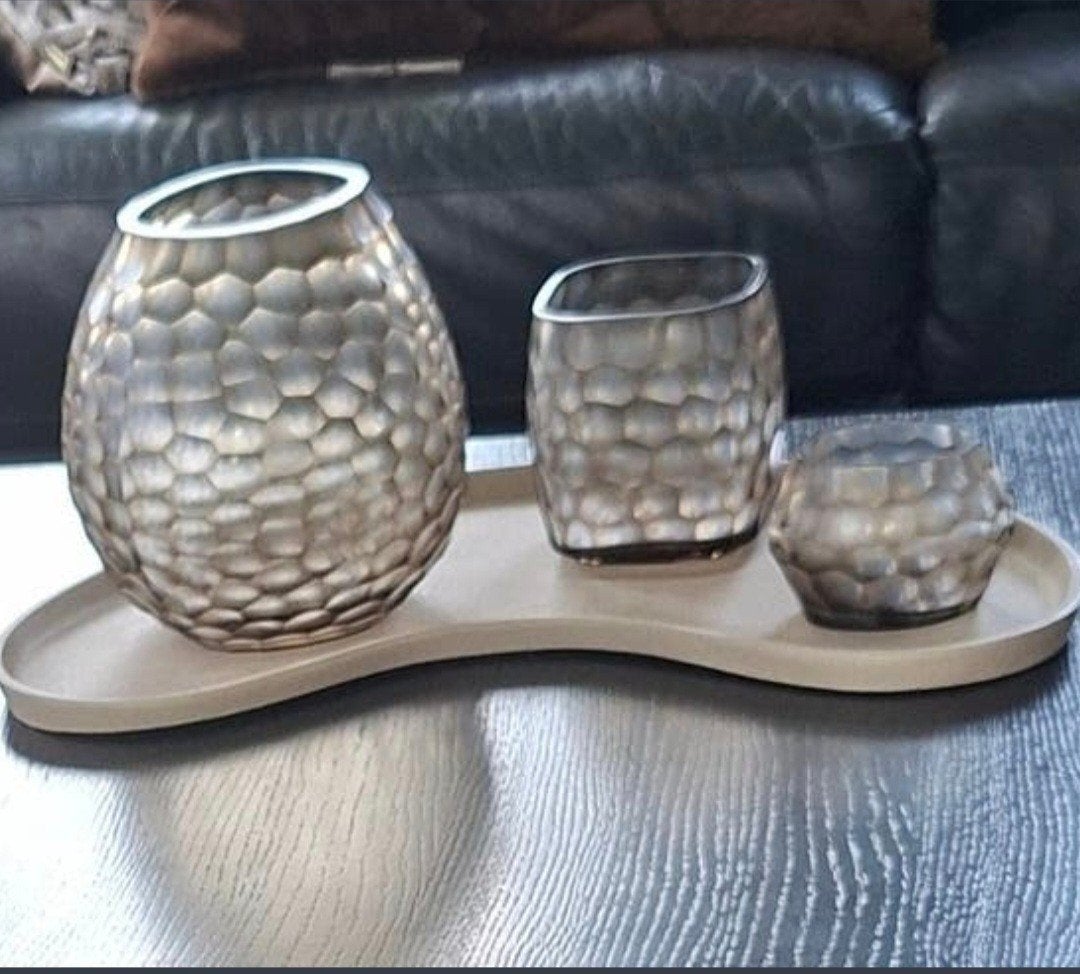 Bombyxx amazez set, Huis en Inrichting, Woonaccessoires | Dienbladen, Ophalen, Zo goed als nieuw, Hout