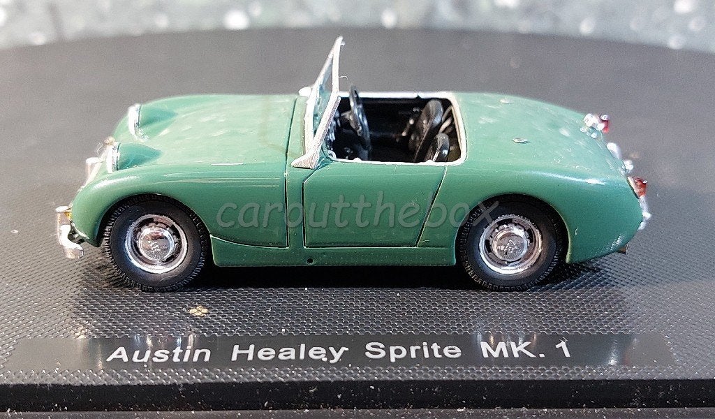 Austin Healey Sprite MK1 groen 1:43 Ebbro 013, Verzenden, Nieuw, Auto, Overige merken