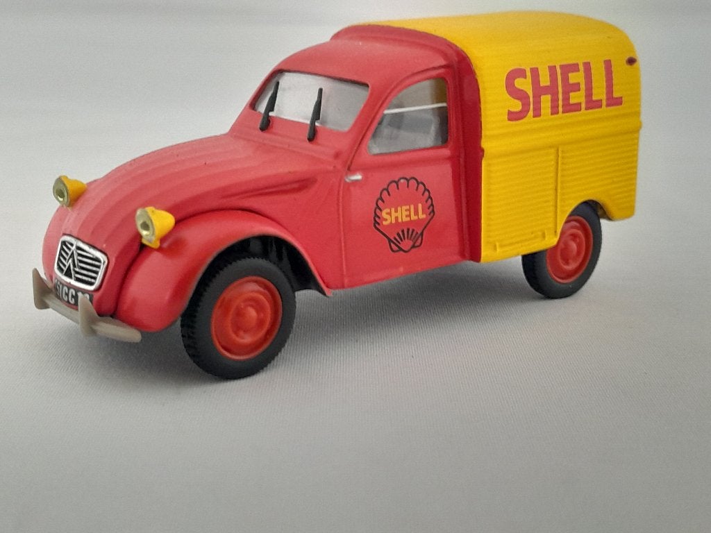 Citroën AZU besteleend Shell 1:43 van Norev, Ophalen of Verzenden, Zo goed als nieuw, Auto, Norev