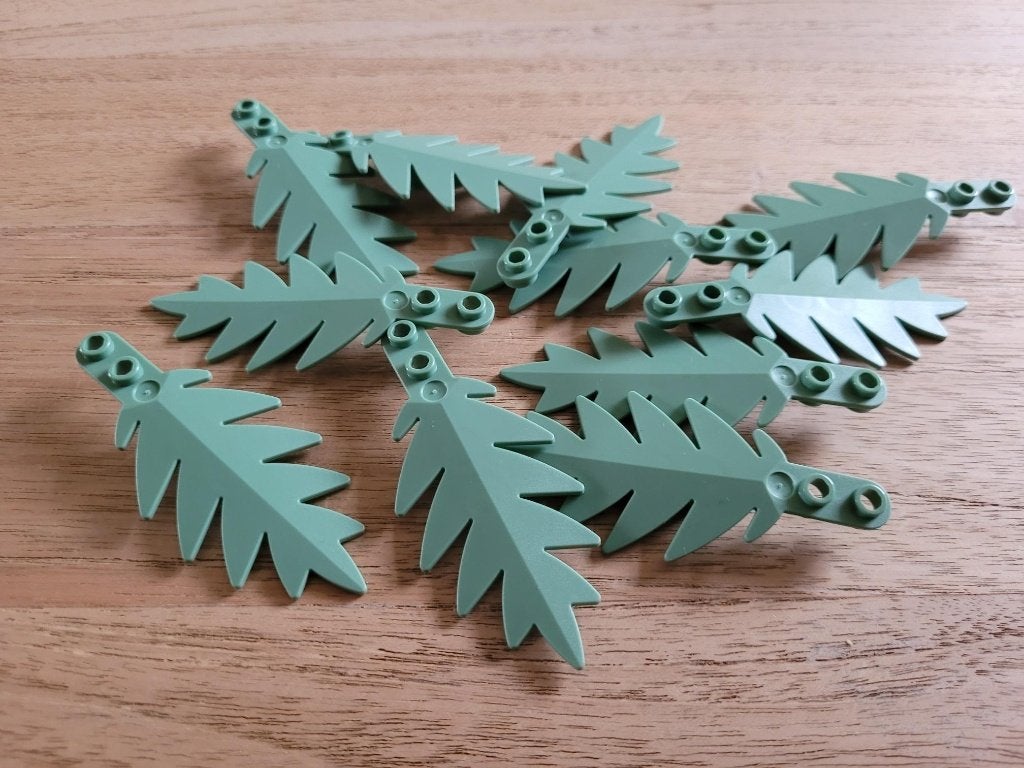Partij J746=25x Nieuwe Lego bladeren