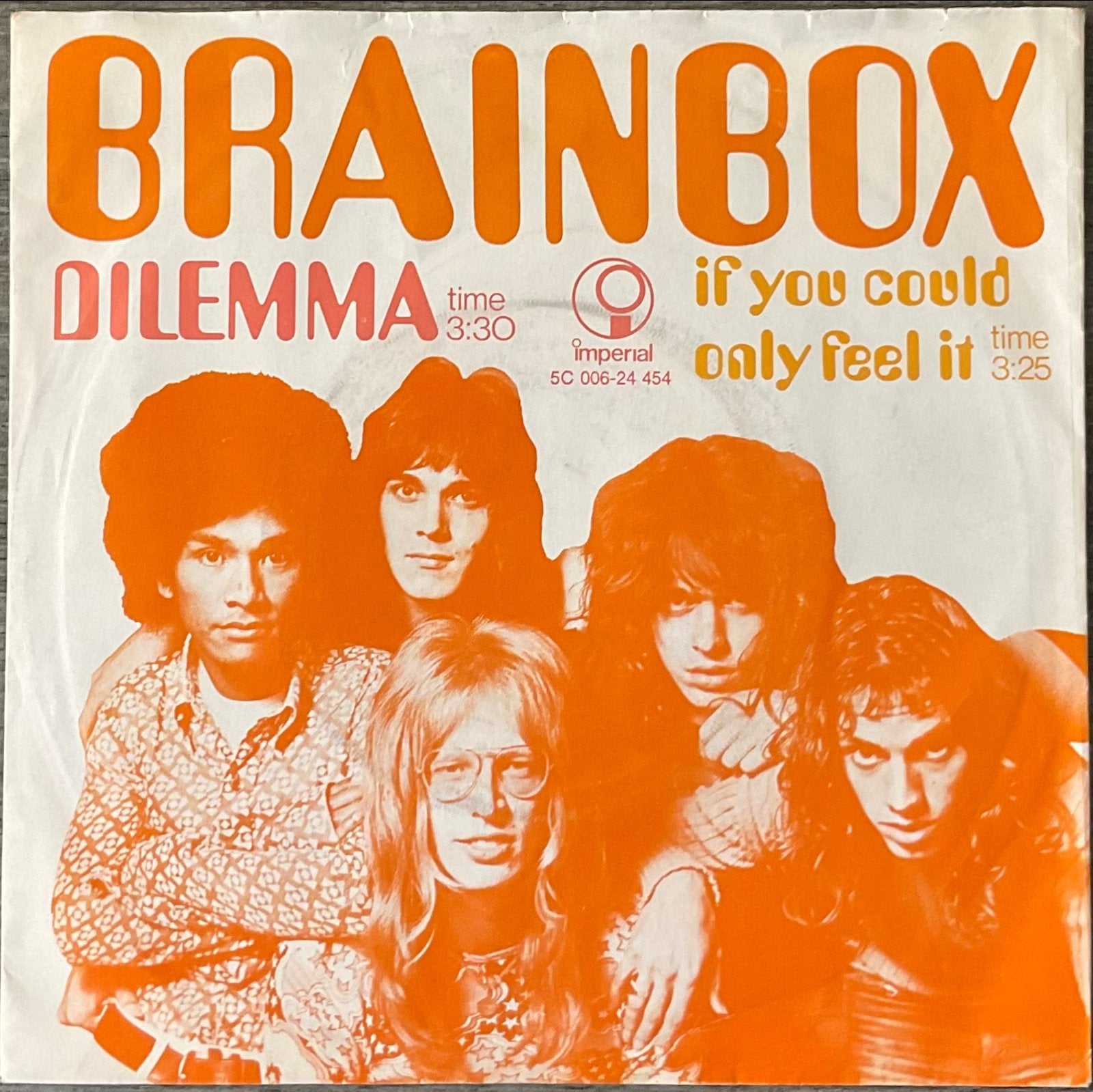 BRAINBOX - Dilemma (NL’71) plaat ALS NIEUW (Tip), Cd's en Dvd's, Vinyl Singles, Verzenden, 7 inch