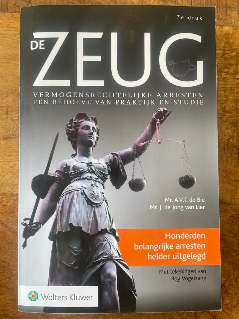 De Zeug: Vermogensrechtelijke Arresten - 7e Druk, Ophalen of Verzenden, Gamma, Zo goed als nieuw, HBO