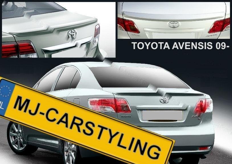 Toyota Avensis T27 - Achterklep spoiler, Auto diversen, Tuning en Styling, Ophalen of Verzenden, MJ-Carstyling, Info@mj-carstyling.net