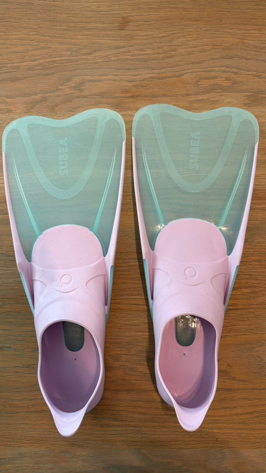 Subea flippers/zwemvliezen 34-35, Verzenden, Zo goed als nieuw, Zwem- of Duikvliezen