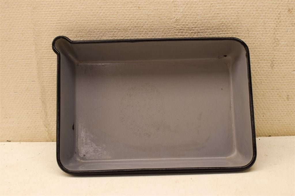 Gietijzeren ovenschaal 45406, Gebruikt, Zwart, Overige typen, Graniet of Steen