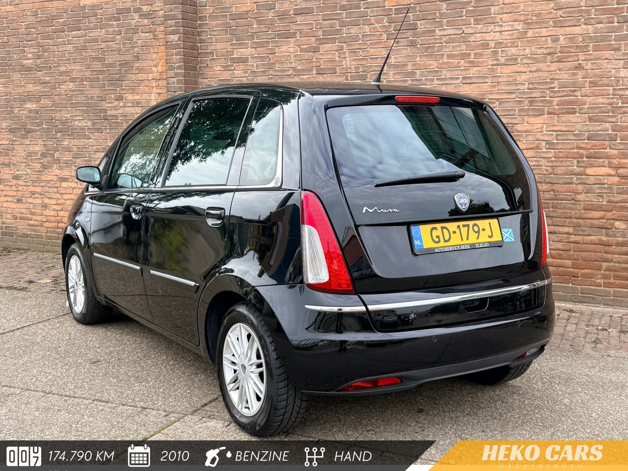 Lancia Musa 1.4-16V Oro SenS·Airco·Cruise·LM velgen all s, Auto's, Voorwielaandrijving, Euro 5, Gebruikt, 400 kg