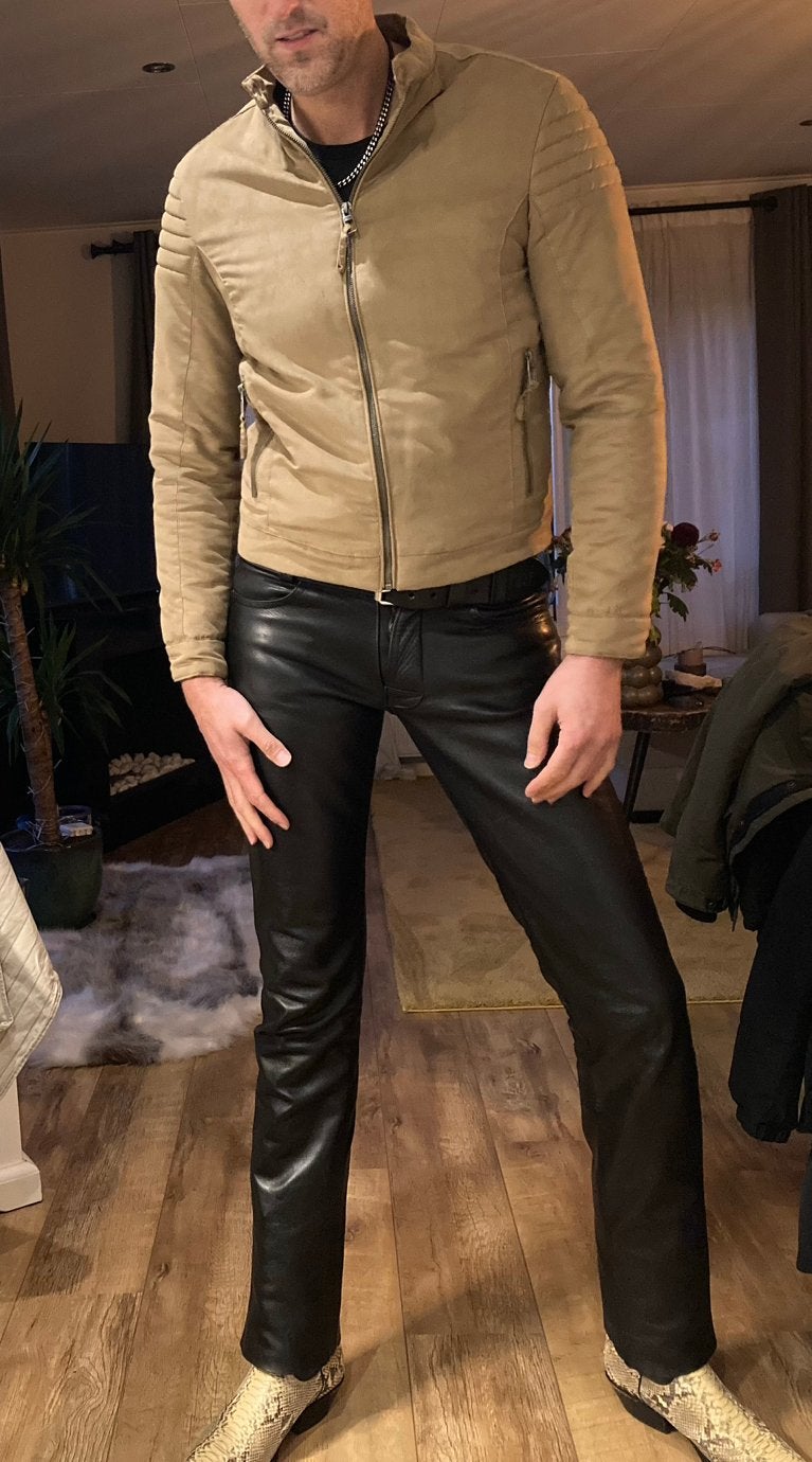 Stoer biker jack maat s, Verzenden, Zo goed als nieuw, Maat 46 (S) of kleiner, Overige kleuren