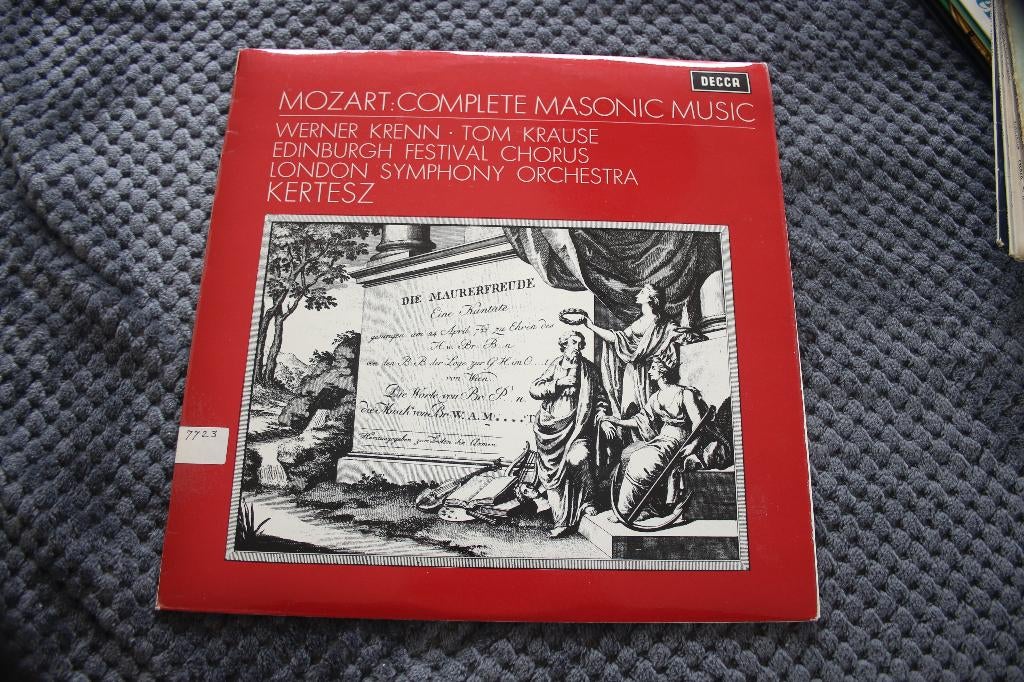 Mozart vinyl jaren 50-70, Gebruikt, Ophalen of Verzenden, Classicisme, Opera of Operette