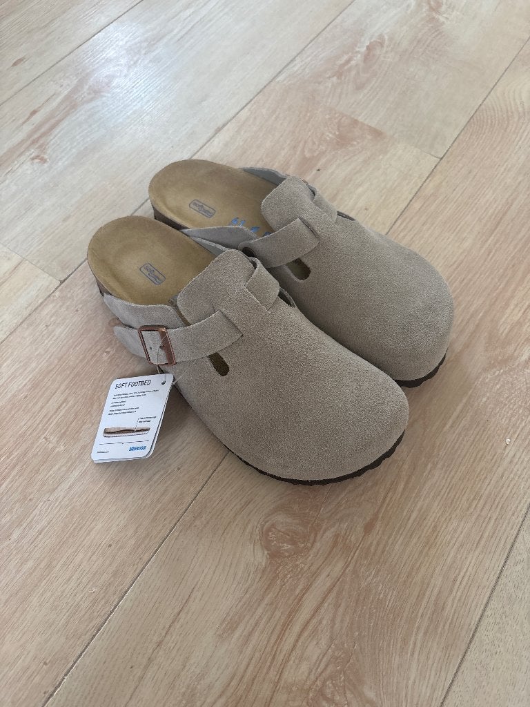 birkenstock clogs, Verzenden, Nieuw, Sandalen of Muiltjes, Grijs