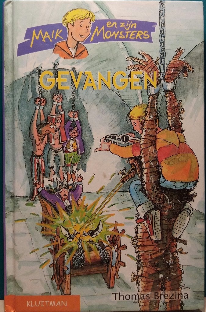 Maik en zijn Monsters: Gevangen - Thomas Brezina (ZGAN)