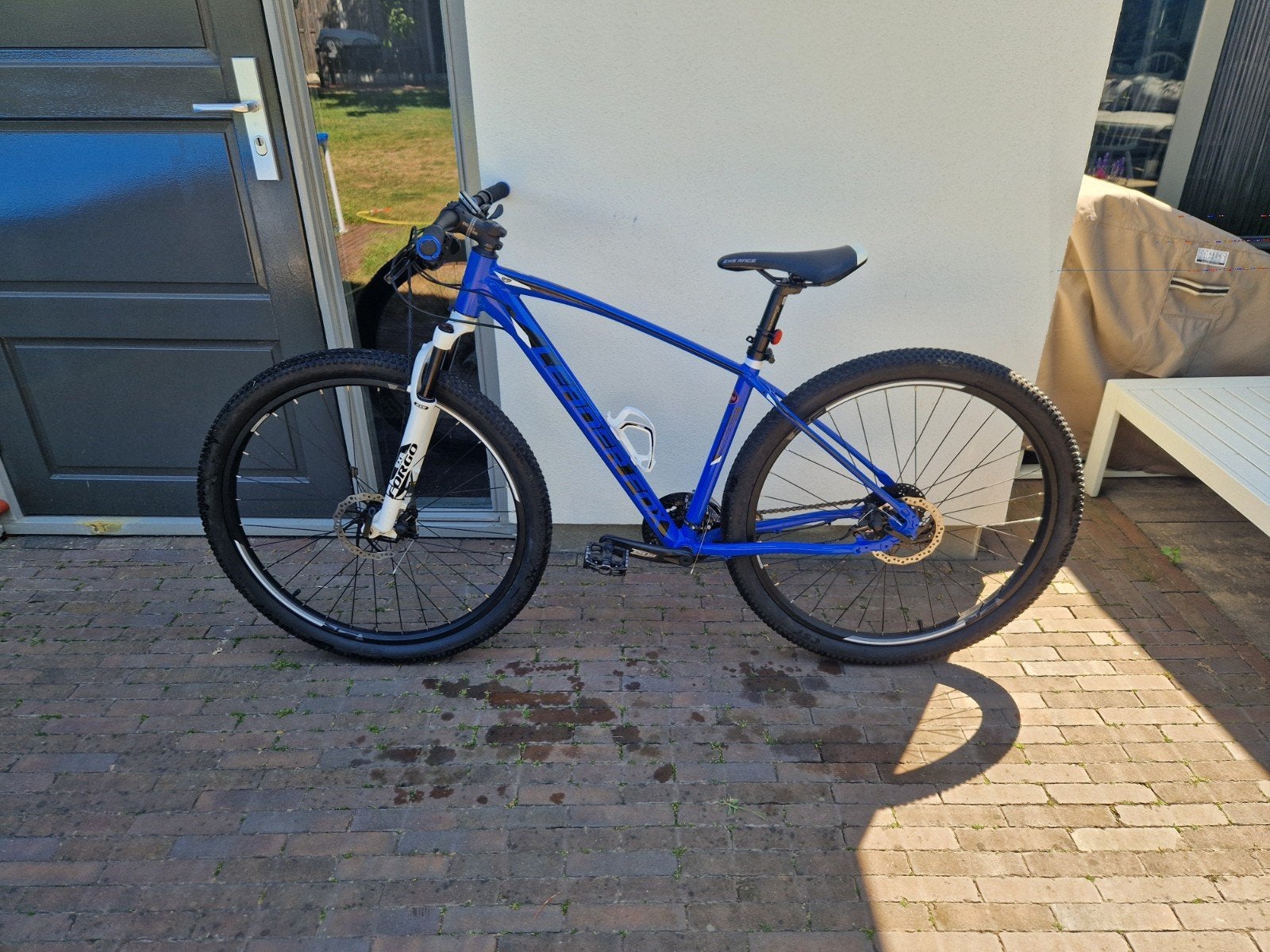Leader Fox Mountainbike - Blauw - Zo goed als nieuw, Fietsen en Brommers, Fietsen | Mountainbikes en ATB, Hardtail, Heren, 45 tot 49 cm