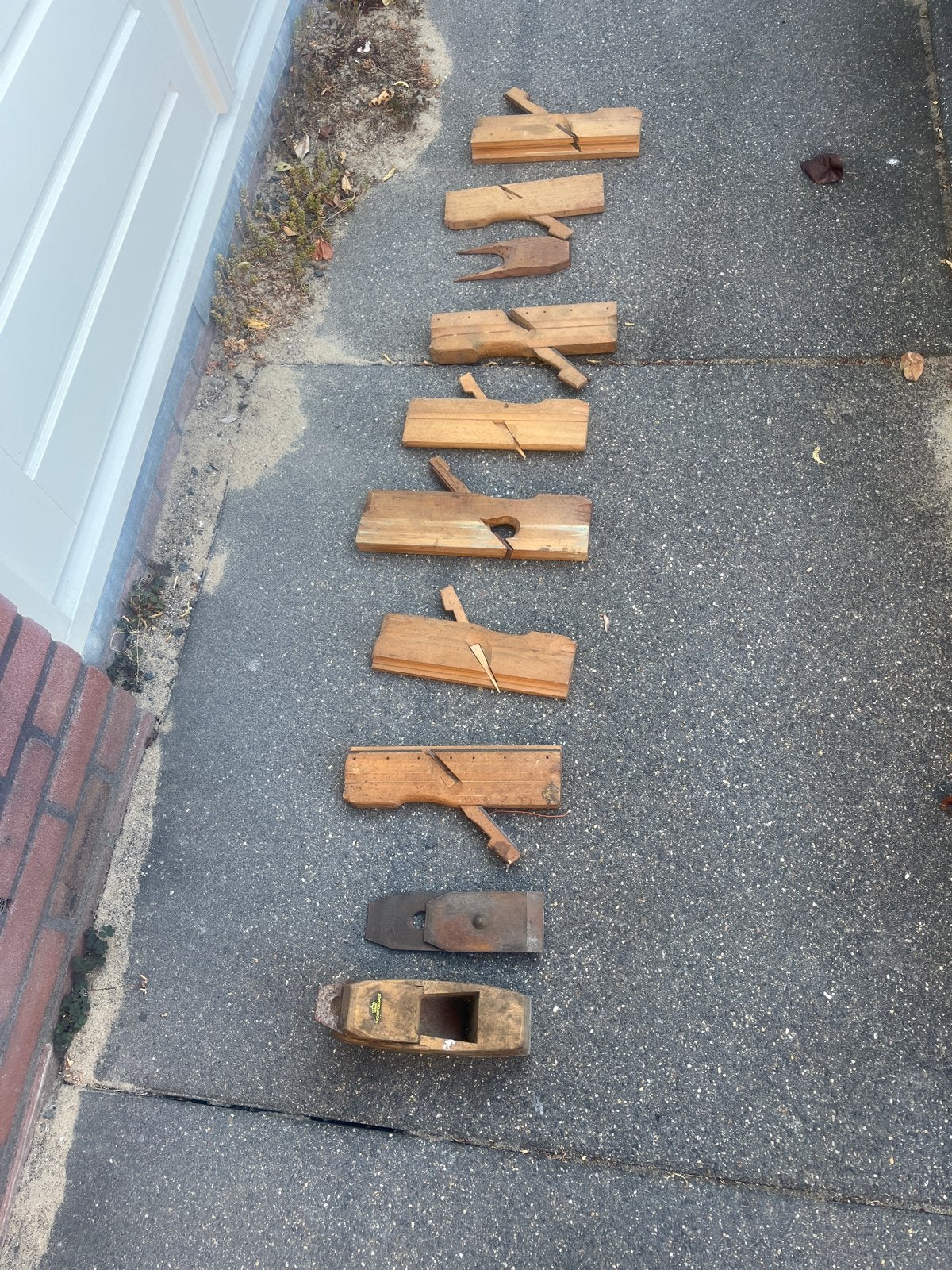 Set van diverse profielschaven, waaronder Nooitgedacht, Ophalen of Verzenden, Gebruikt, Overige typen, Nooitgedacht