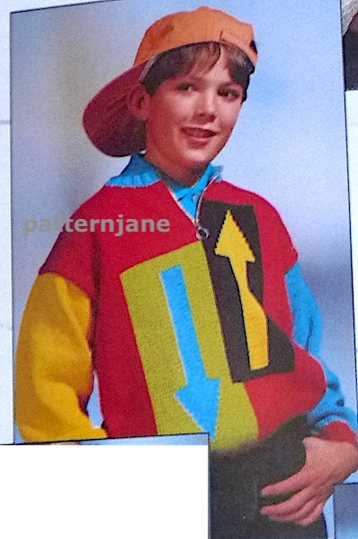 breien - 2 patronen voor mooie jongenstruien, Ophalen of Verzenden, Zo goed als nieuw, Breien of Haken, Patroon of Boek