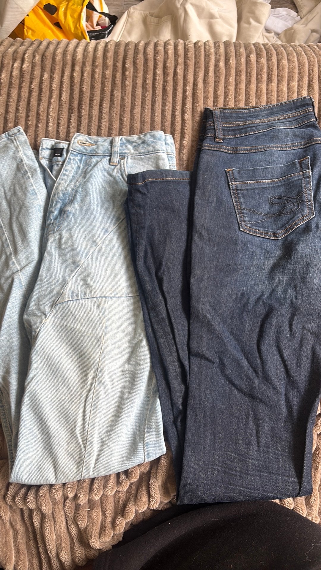 Leuke jeans!, Ophalen of Verzenden, Zo goed als nieuw, Maat 46 (S) of kleiner, Blauw