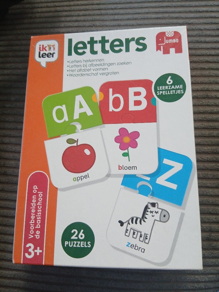 Letter leren Nieuw!, Ophalen, 10 tot 50 stukjes, Nieuw, 6 jaar of ouder