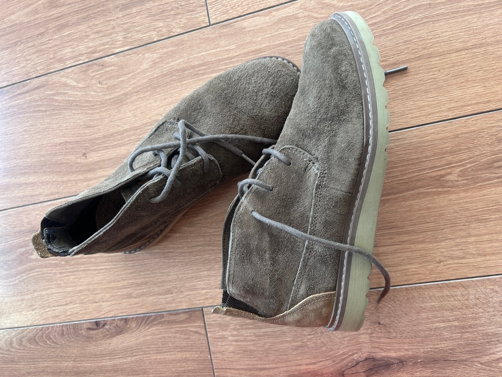 Reef nette heren schoenen maat 42 bruin suede, Ophalen of Verzenden, Zo goed als nieuw, Bruin