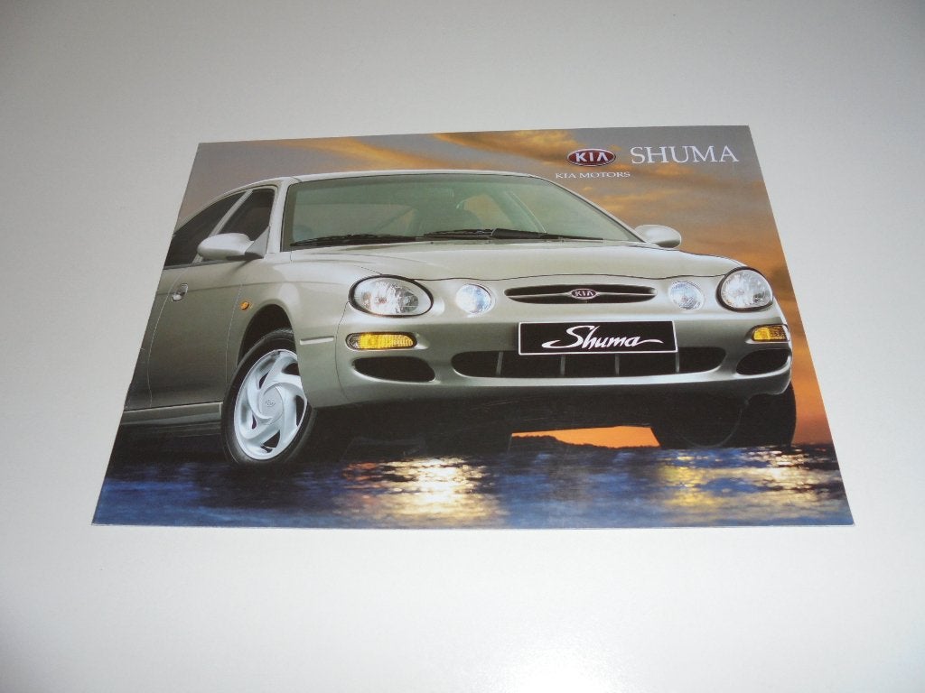 brochure Kia Shuma  1999, Ophalen of Verzenden, Zo goed als nieuw, Overige merken