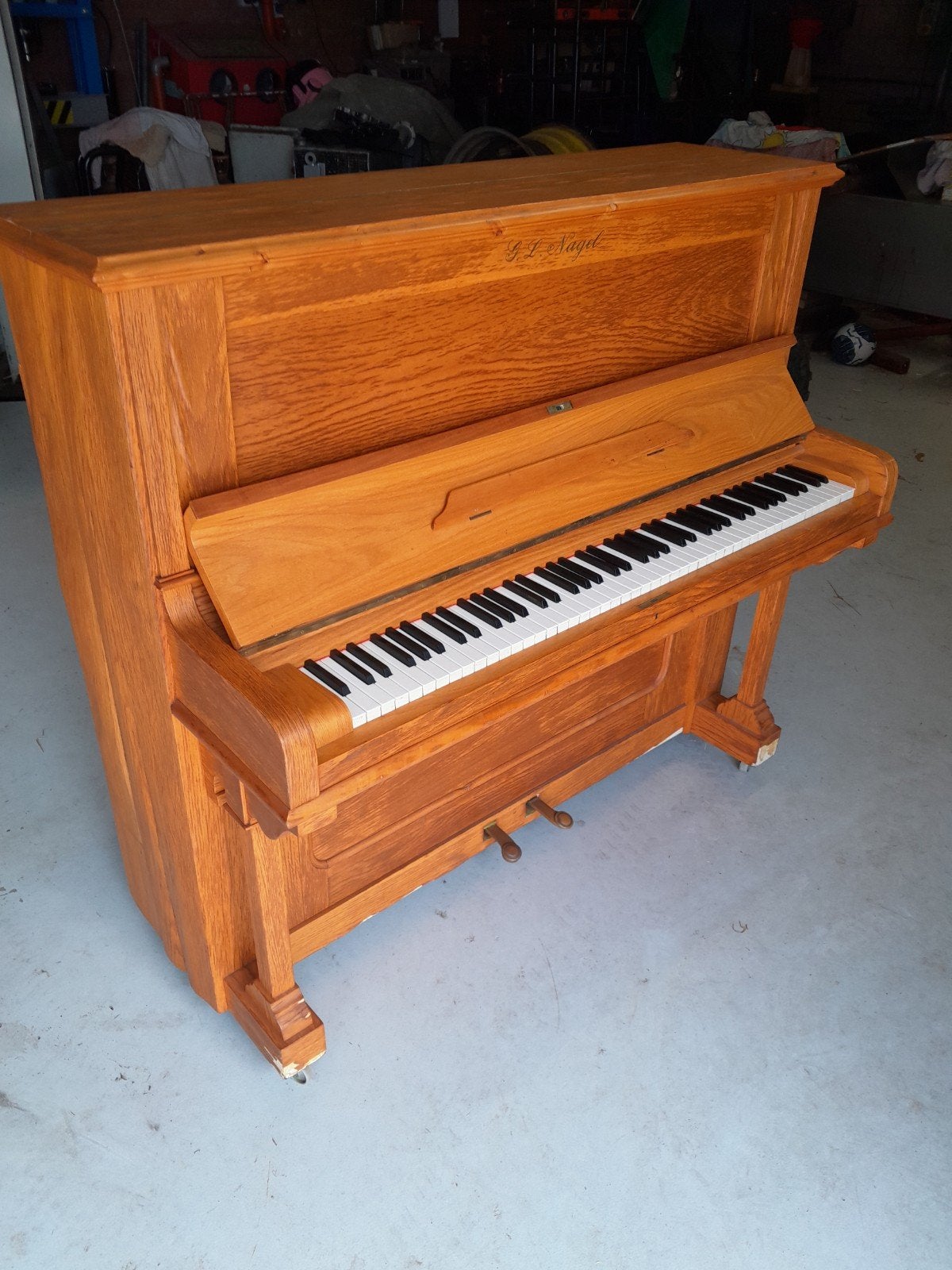 piano. 200 euro, Muziek en Instrumenten, Piano's, Ophalen, Gebruikt