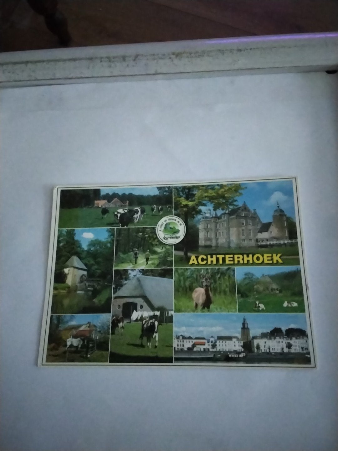 Oude ansichtkaart Achterhoek - Gelopen, Ophalen of Verzenden, 1980 tot heden, Gelopen, Gelderland