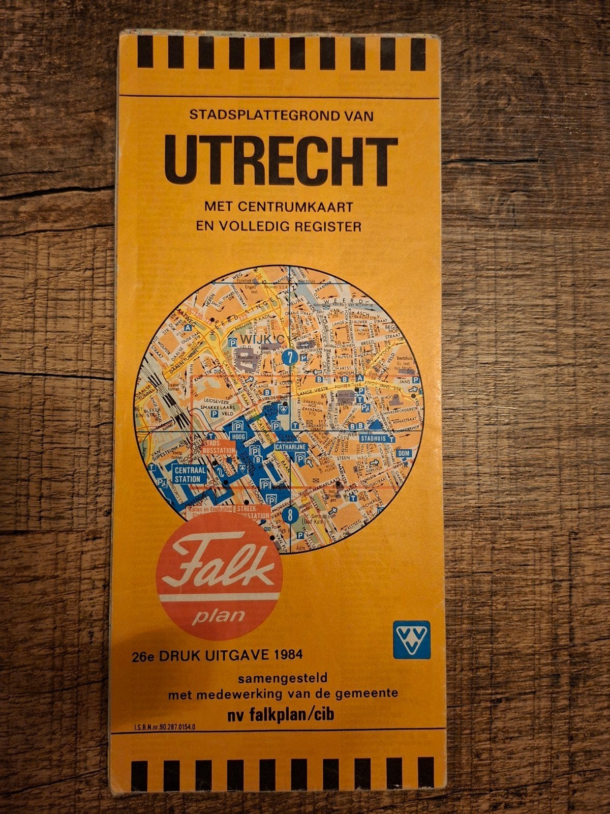 Stadsplattegrond Utrecht, Ophalen of Verzenden