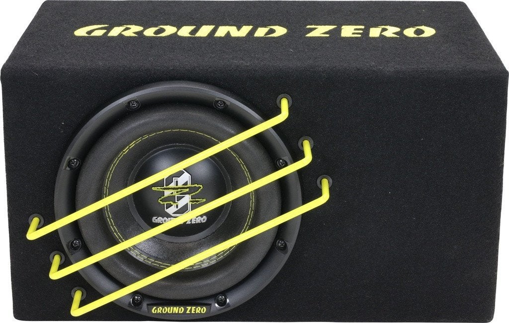 Ground Zero GZRB 20SPL 20cm 8 inch subwoofer gepoort 1000W