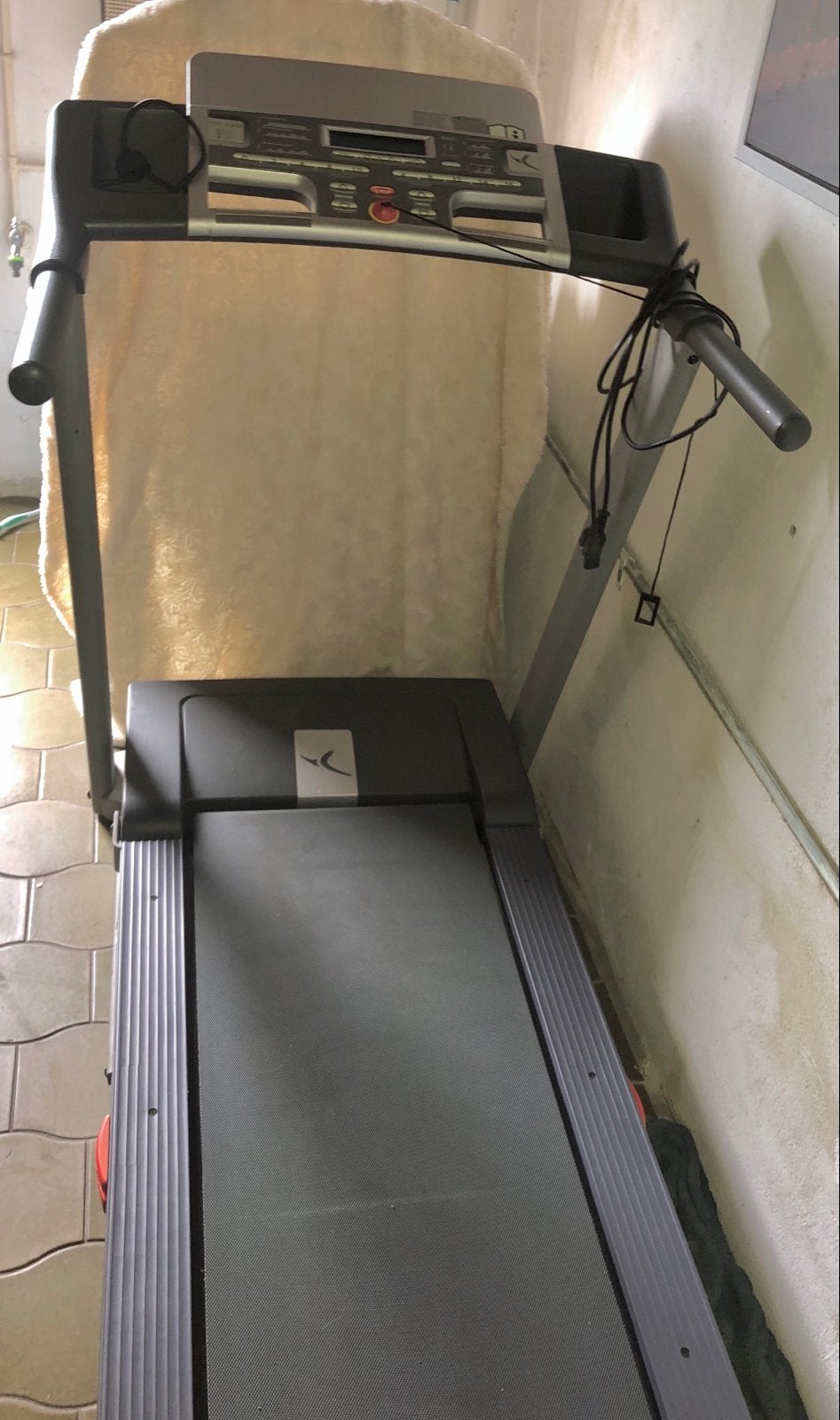 Domyos TC 490 Loopband met helling, Gebruikt, Ophalen of Verzenden, Metaal, Loopband