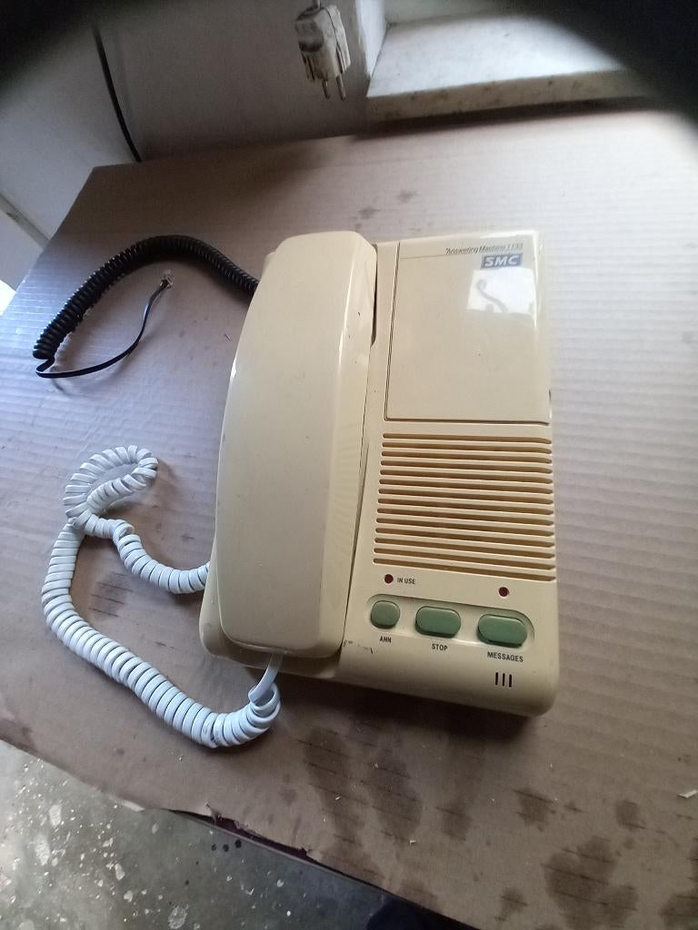 oude telefoon met antwoordapparaat, Ophalen of Verzenden, Gebruikt