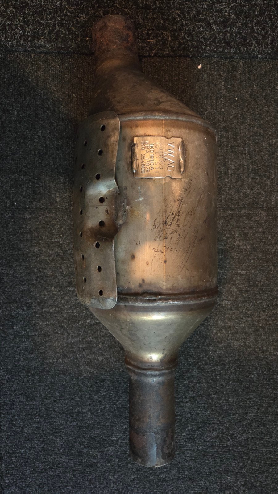 Roetfilter van golf 5 1.9 TDI, Ophalen