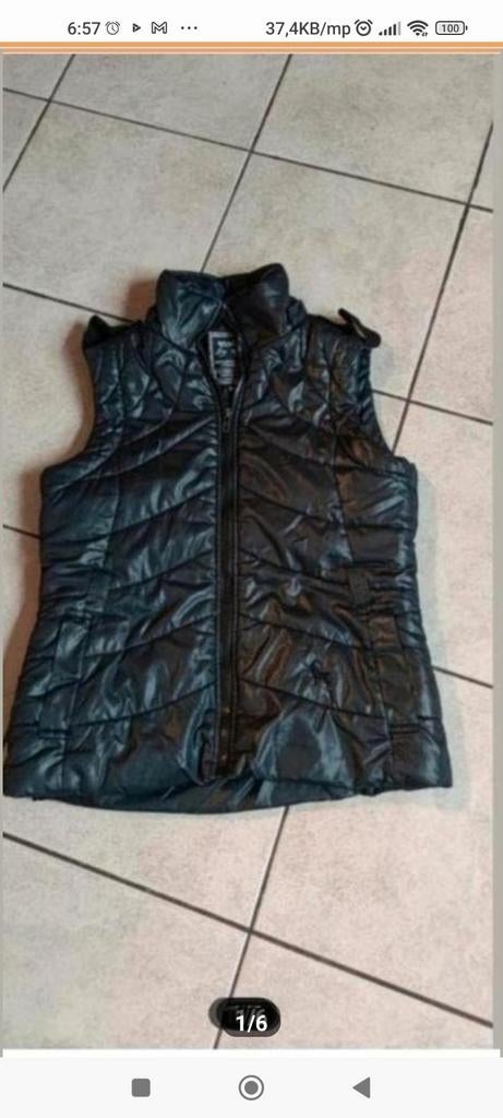 Nette staat donkerblauw bodywarmer maat 158- 164, Kinderen en Baby's, Kinderkleding | Maat 158, Ophalen of Verzenden, Zo goed als nieuw