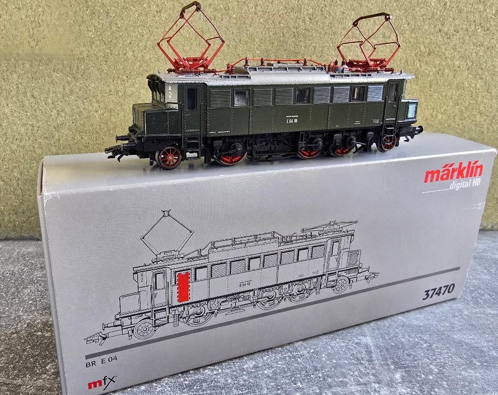 Märklin locomotief DB BR E04/104 37470 digitaal/MFX ZELDZAAM, Wisselstroom, Gebruikt, Locomotief, Ophalen of Verzenden