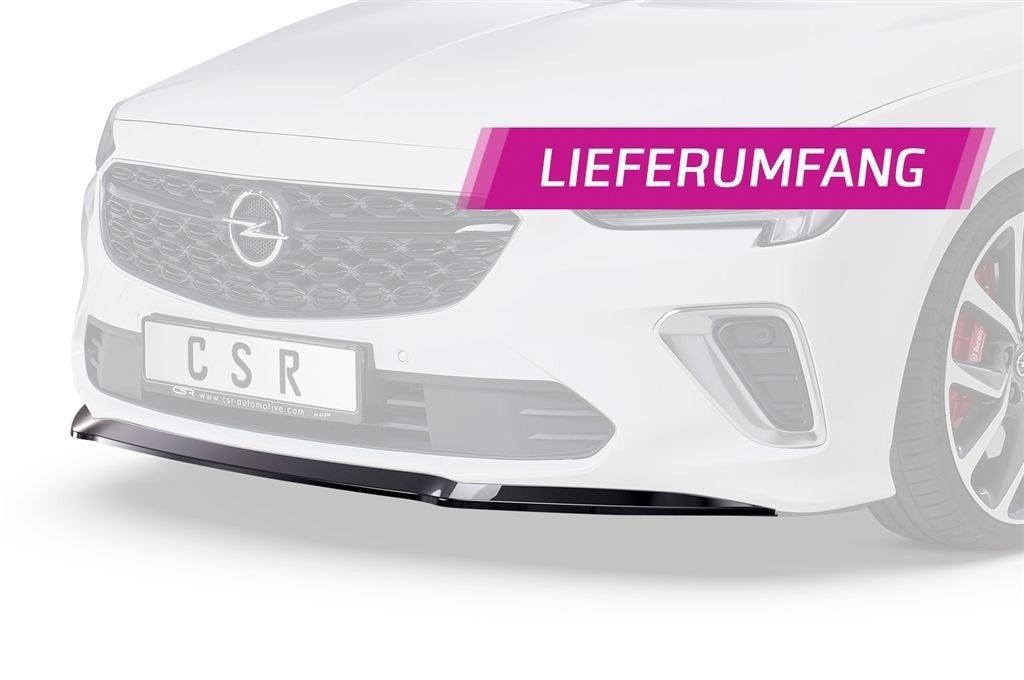 Splitter Voorspoiler Spoiler Voor Opel Insignia B Gsi CSL505, Verzenden, Automotive Parts, A.parts@hotmail.nl, Trasmolenlaan 12 3447 GZ Woerden