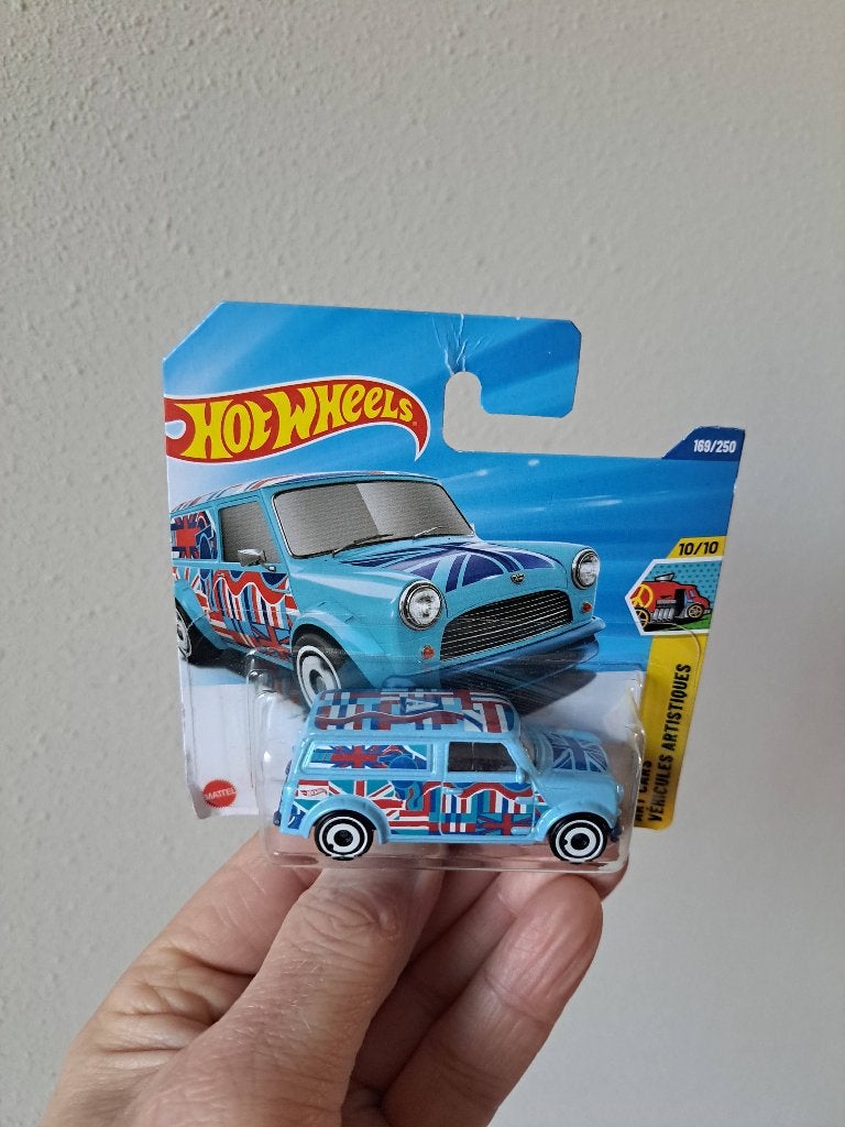 Hot Wheels Austin Mini bestel 1967 - 2025-169, Ophalen of Verzenden, Nieuw, Auto