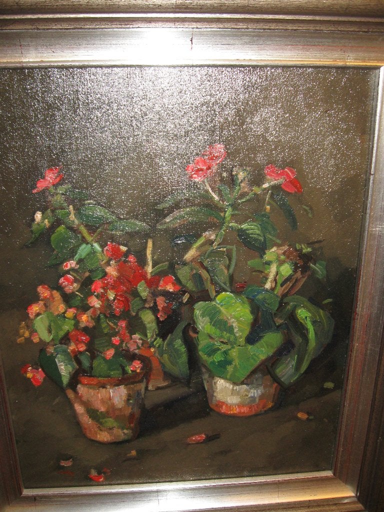 Stilleven Cor Noltee Franken Kunst&Antiek Dordrecht, Antiek en Kunst, Ophalen, Doek, Stilleven, Impressionistisch
