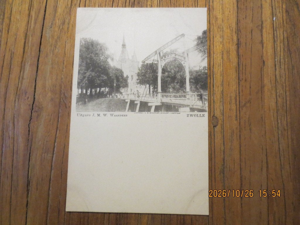 Ansichtkaart Zwolle, Ophalen of Verzenden, Voor 1920, Ongelopen, Overijssel